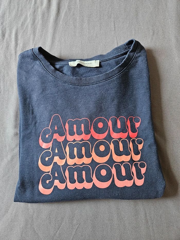 Sweat léger motif Amour - photo numéro 4