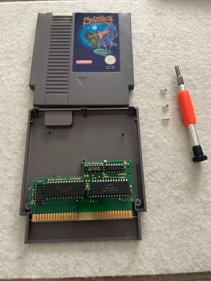 Solstice Jeu Nintendo NES FAH excellent état - photo numéro 5