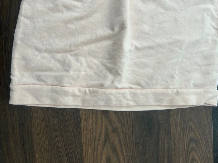 Sweat tee shirt MC petit bateau rose pale 12ans - photo numéro 6