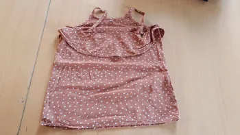 Débardeur à pois