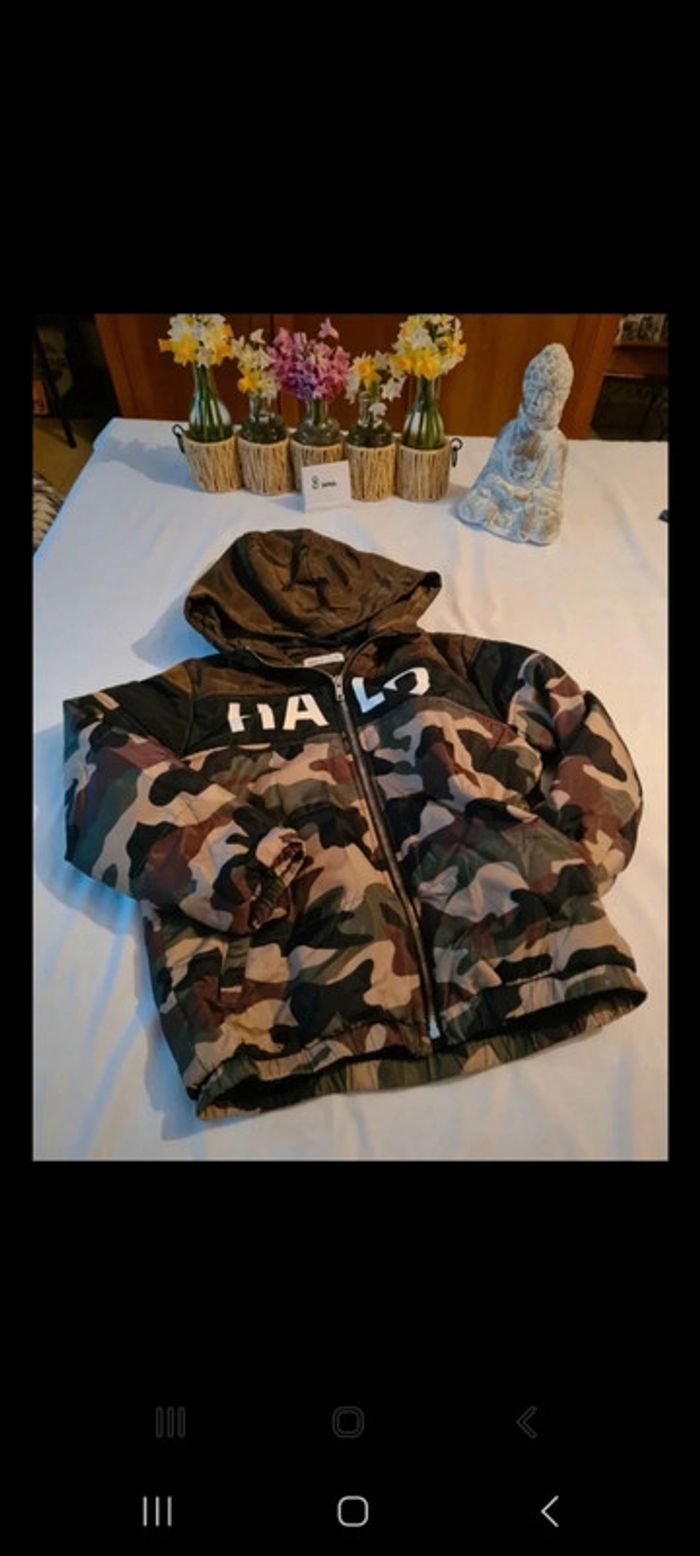 Blouson à capuche 8 ans