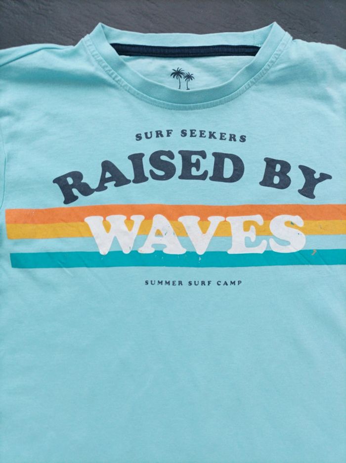 Joli tee-shirt surf garçon 10-12 ans (146-152 cm) - photo numéro 2