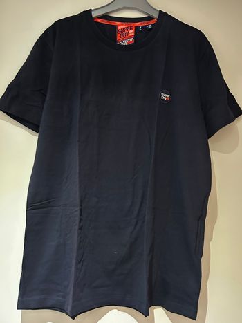 Teeshirt homme Superdry bleu marine