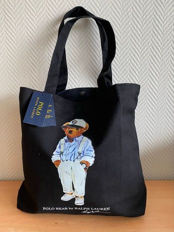 Sac à main Ralph Lauren noir  / Neuf 