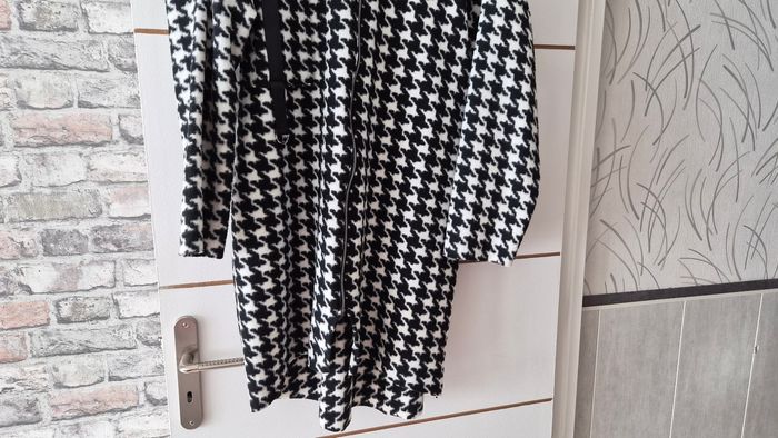Manteau pied poule - photo numéro 3