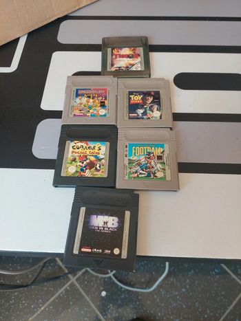 Lot de 6 jeux game boy et color