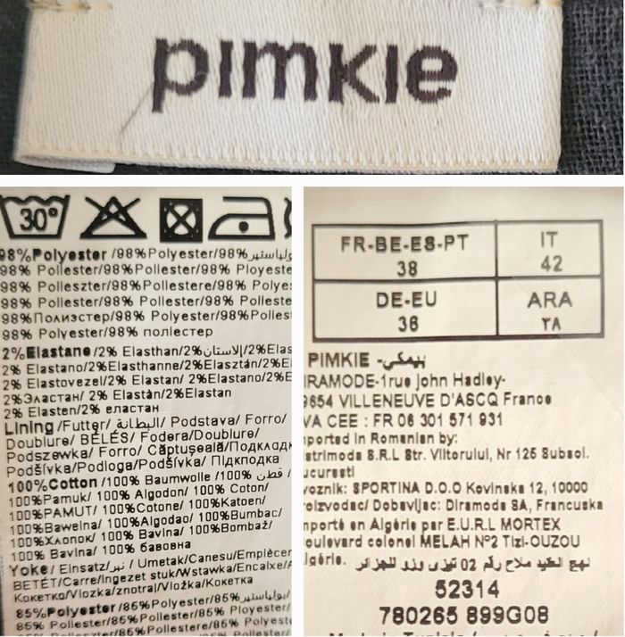 Pimkie Robe Patineuse TFr36/TS -Noir -Taille resserrée et Décolleté dos en TBE - photo numéro 4