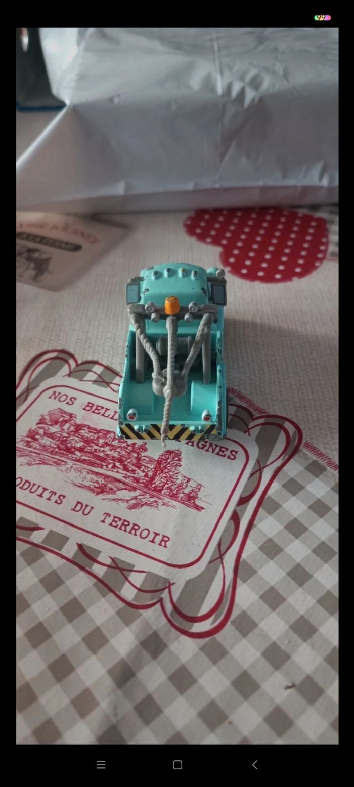 Camion de dépannage turquoise - photo numéro 3