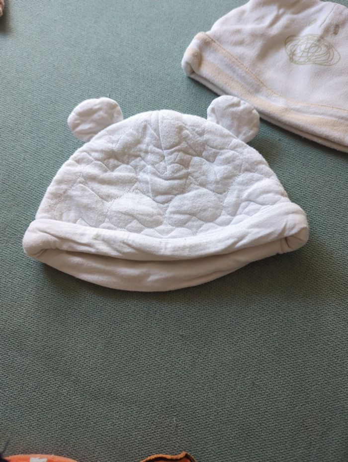 Lot de 3 bonnets naissance - photo numéro 3