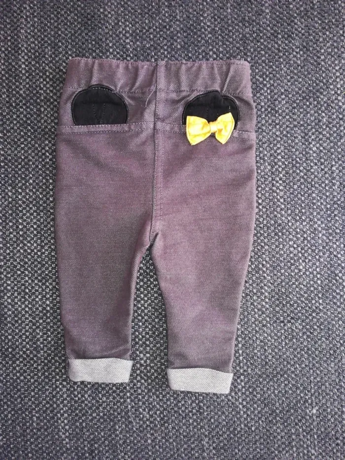 Bel ensemble été pantalon tee-shirt Minnie, bébé fille, 3mois - photo numéro 8