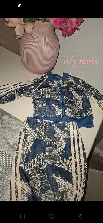 Survêtement adidas 0 / 3 mois