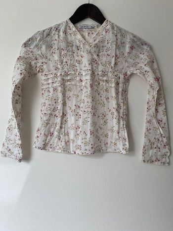 Blouse à fleurs