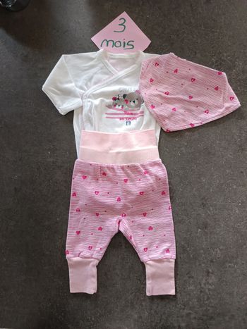 Ensemble absorba 3 mois