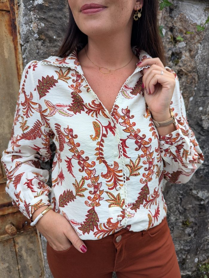 Chemise Paimpol motif feuilles automne
Taille L - photo numéro 3
