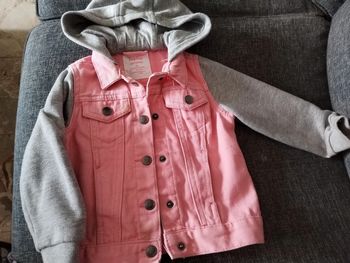 Veste en jean/jogging