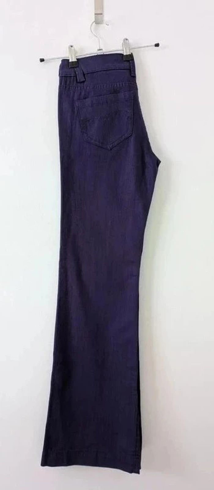 Jean évasé viloet - Reals Jeans - taille M - photo numéro 3