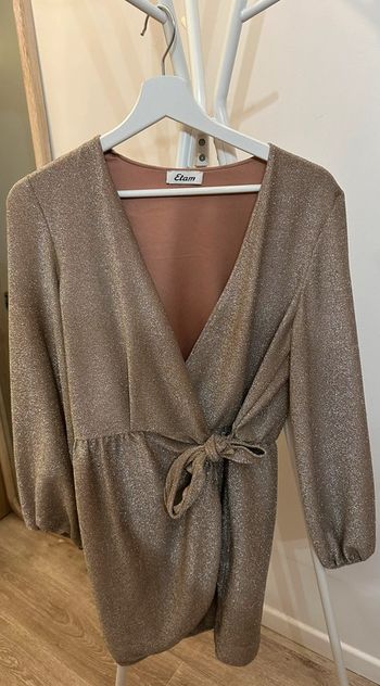 Robe de fête cache cœur