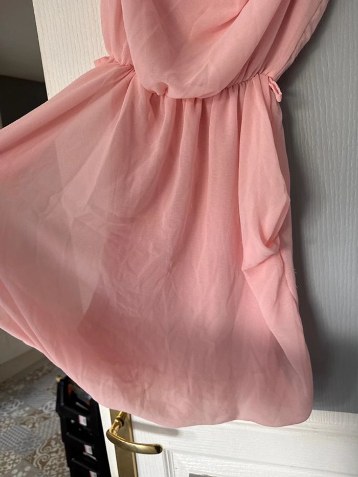 Jolie robe rose clair mim 38 - photo numéro 3
