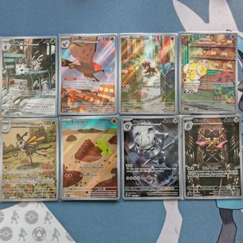 🔥 Lot de 8 cartes Pokémon – Holo / Illustrations – Parfait collection ou deck 🔥