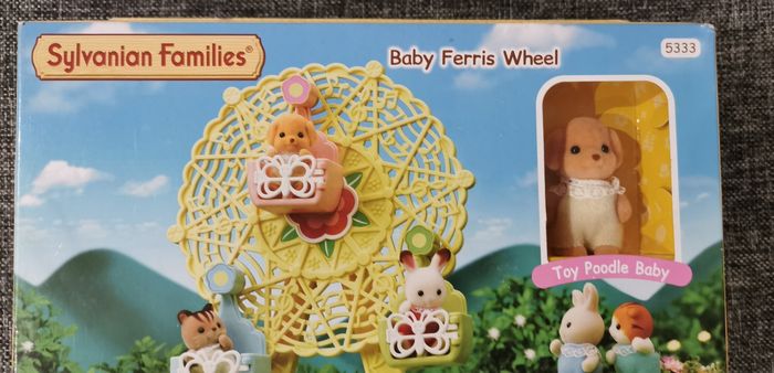 Sylvanian families Baby ferries wheel neuf sous blister - photo numéro 2