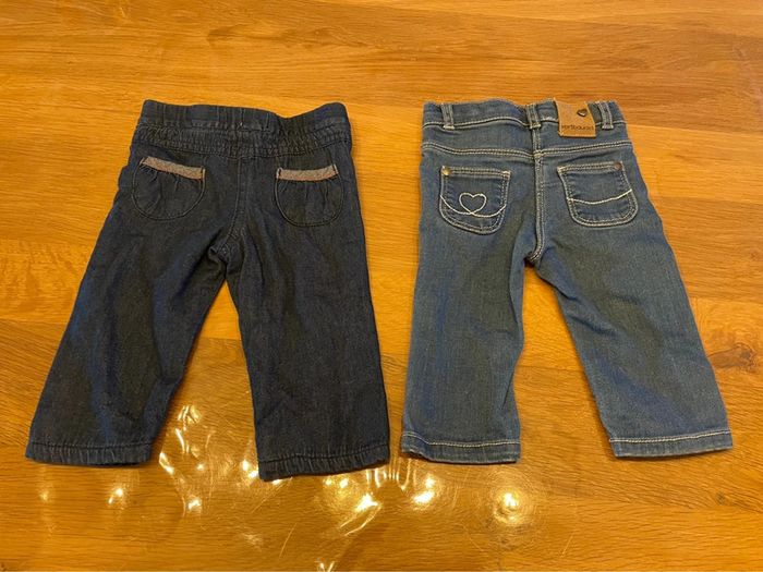 Lot de 3 pantalons fille 3 mois - photo numéro 5
