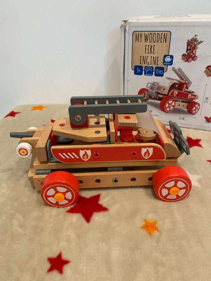 Jeu de construction 3-en-1 Camion de Pompier - photo numéro 4