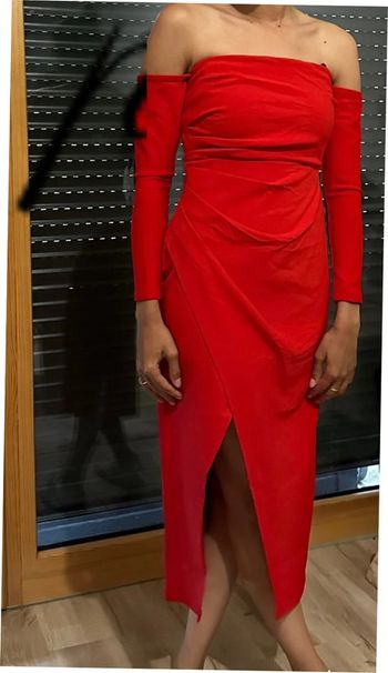 Sublime Robe rouge de soirée Noir Abercrombie & Fitch Taille S