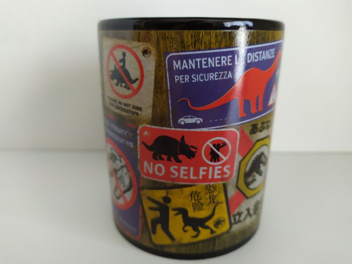 Gift set cadeau mug/tasse + porte clés + dessous de verre Jurassic Park Neuf - photo numéro 6