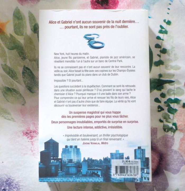 CENTRAL PARK de Guillaume MUSSO Ed. XO - photo numéro 3