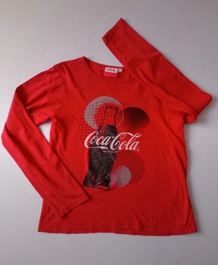 T-shirt manches longues Coco Cola 16 ans