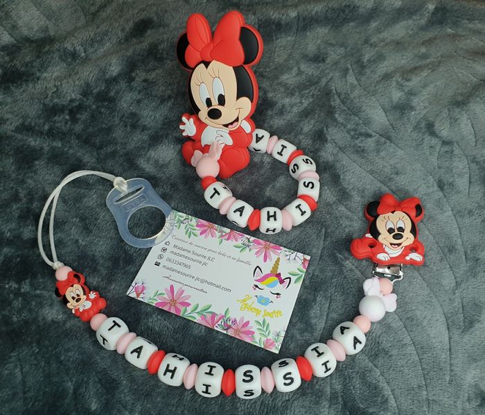 Attache tétine + Hochet - photo numéro 4