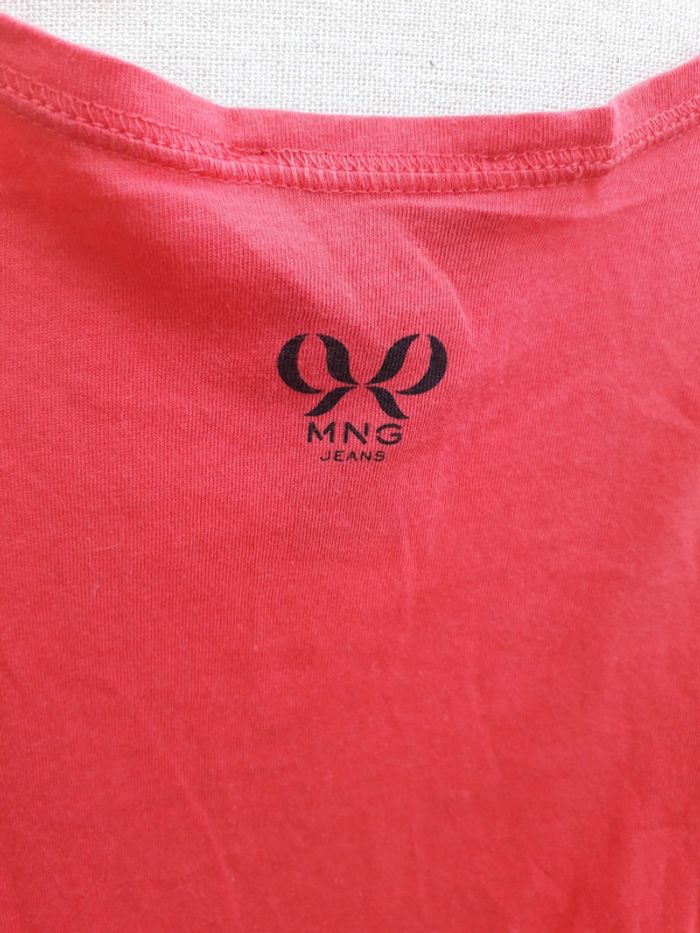 Mango jeans tee-shirt orangé taille XL = 44/46 - photo numéro 5