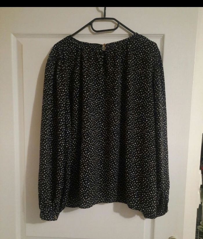 Blouse fluide à pois - photo numéro 3