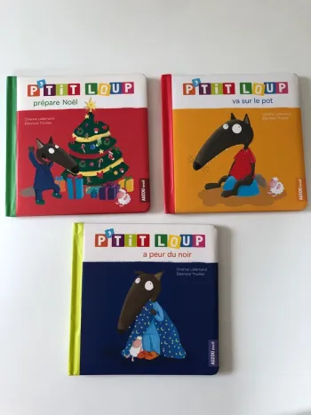 Lot livres P’tit loup