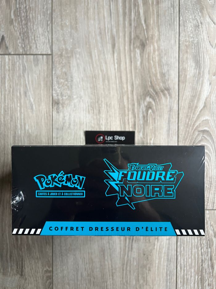 POKÉMON - COFFRET DRESSEUR FOUDRE NOIR - ETB EV 10.5 - FR NEUF & DEFAUT SCELLAGE - photo numéro 2