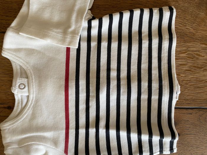 Marinière Petit Bateau 3 mois – coton doux, look marin intemporel - photo numéro 2