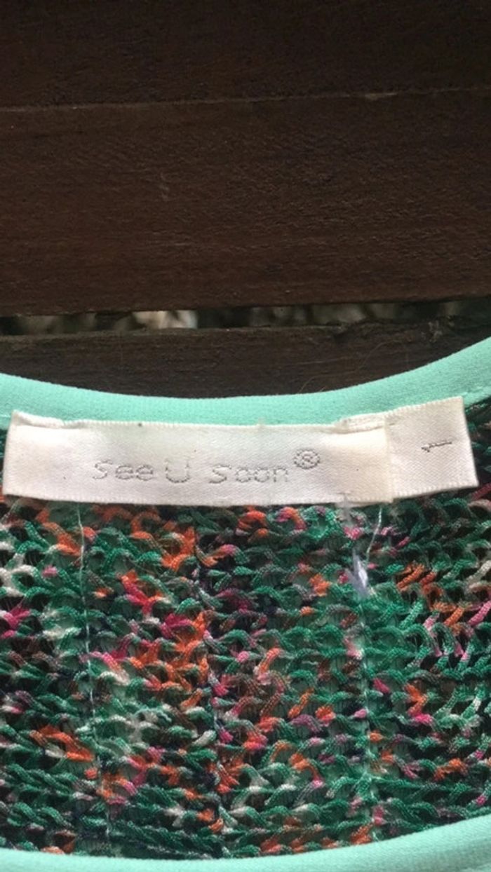 Débardeur blouse coloré