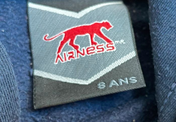 Sweat à capuche garçon 7/8 ans, Airness - photo numéro 2