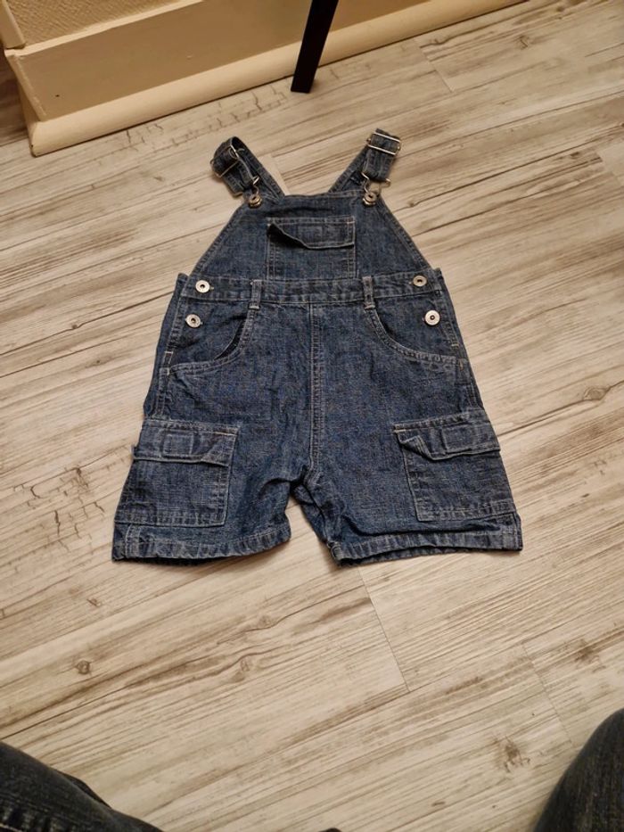 Salopette short 24 mois
