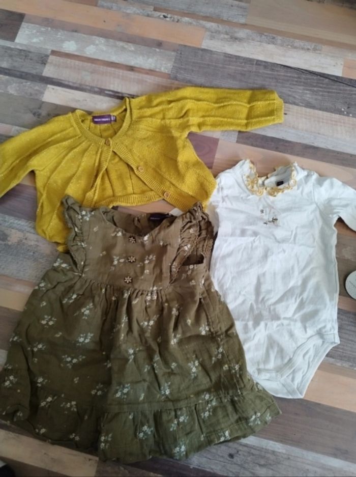 Ensemble sergent major taille 9 mois