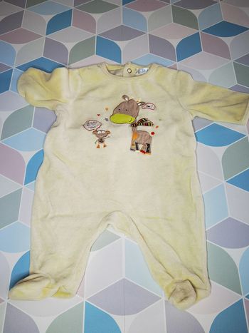 D2365 - pyjama garçon 3 mois