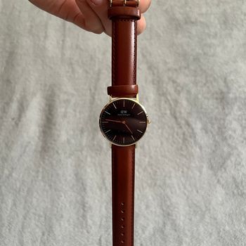 Montre Daniel Wellington Classic St Mawes 36mm Femme/Homme cuir brun