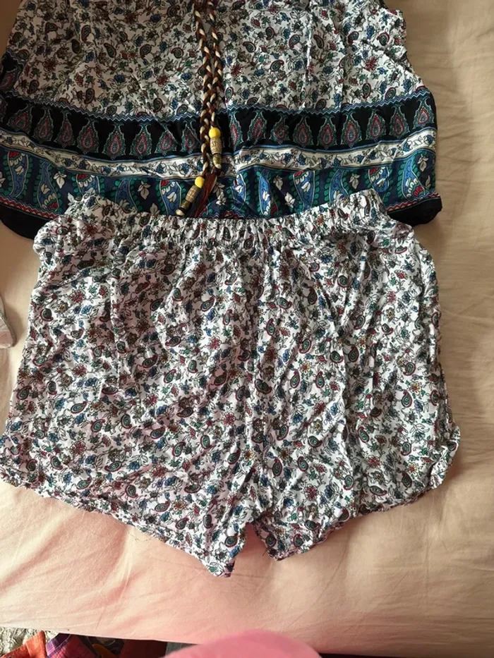 Ensemble bohème été - Top + Short assorti 🌸 - photo numéro 19