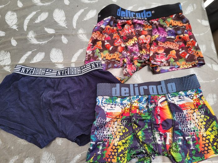 Lot de 3 boxers