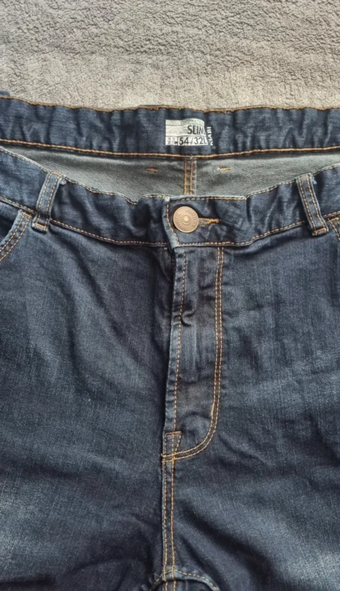 Jeans bleu slim taille 54 kiabi - photo numéro 11