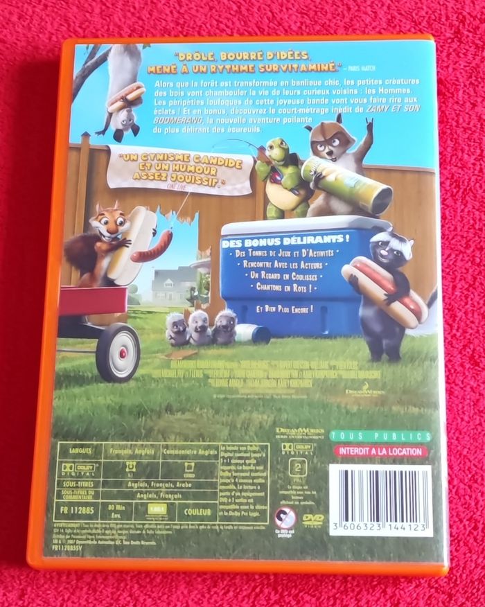 🎬 Nos voisins les hommes - DVD - DreamWorks 🎬 - photo numéro 4