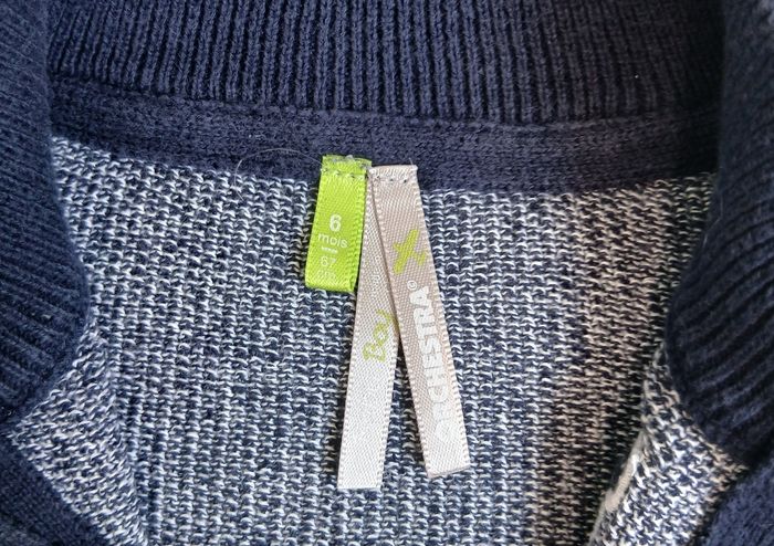 Gilet marine 6 mois - photo numéro 3