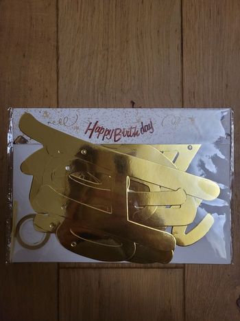 Banderole anniversaire