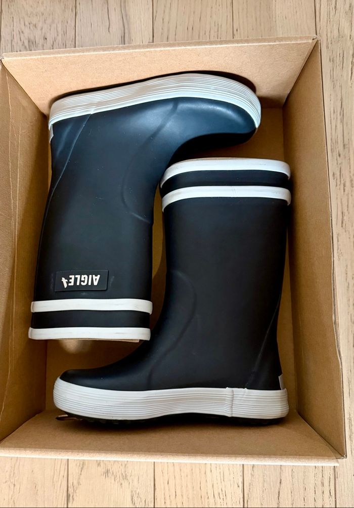 Bottes de pluie Aigle - Taille 24 - photo numéro 6