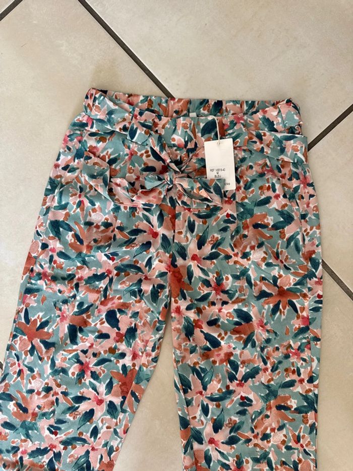 Pantalon en toile léger femme M emma&ella - photo numéro 2